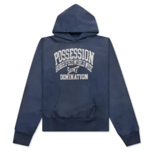 Navy Saint Michael Possession Hoodie