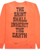 Orange Saint Michael Crewneck