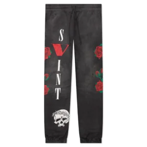 SAINT MICHAEL X VLONE FLOWER SWEATPANTS