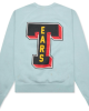 Saint Michael Blue X Denim Tears St Sweatshirt