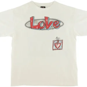 Saint Mxxxxxx Love Tee White