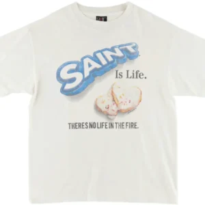 Saint Mxxxxxx Oreo T Shirt Vintage White