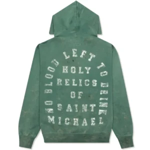 holy relics of saint michael hoodie